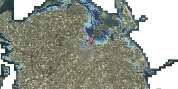 Stomflod og havvand på Carl Lunds Vej 17, 5000 Odense C