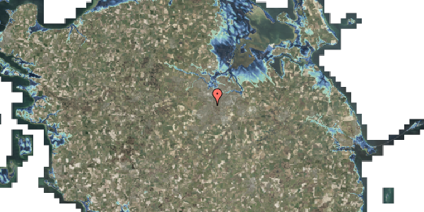 Stomflod og havvand på Clausens Allé 4, 5250 Odense SV
