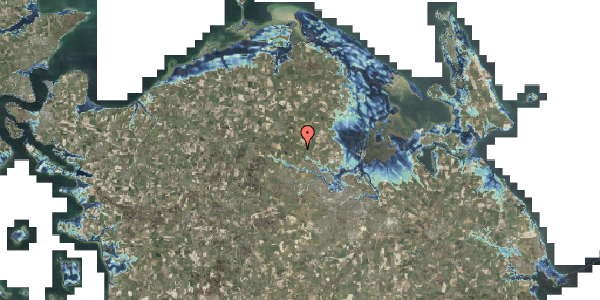 Stomflod og havvand på Overtvedvej 30, 5270 Odense N