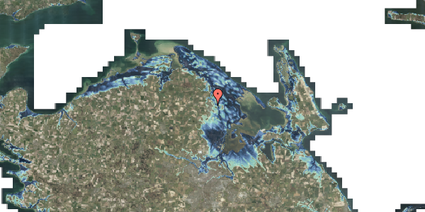 Stomflod og havvand på Bakkevej 8, 5450 Otterup