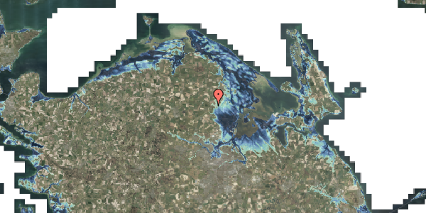 Stomflod og havvand på Lunde Bygade 145, 5450 Otterup