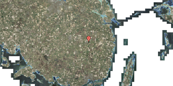 Stomflod og havvand på Gislev Lærkevej 7, 5854 Gislev