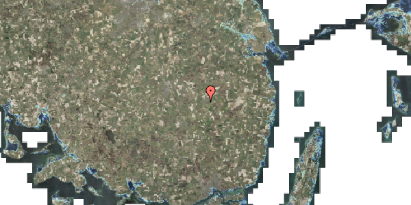 Stomflod og havvand på Holmevej 24, 5854 Gislev
