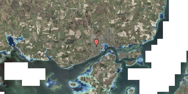 Stomflod og havvand på A P Møllers Vej 56, 5700 Svendborg