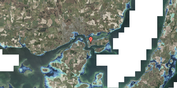 Stomflod og havvand på Bjerregårdstoften 7, 5700 Svendborg