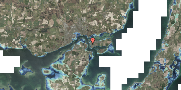 Stomflod og havvand på Bjerregårdstoften 9, 5700 Svendborg