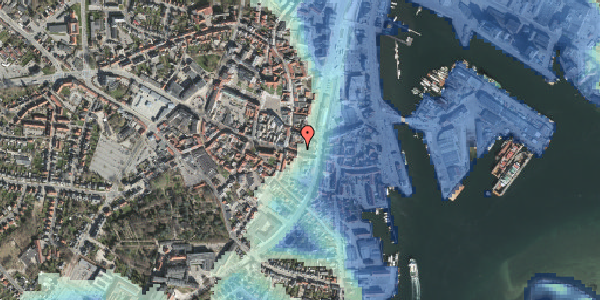 Stomflod og havvand på Brogade 44, 3. , 5700 Svendborg