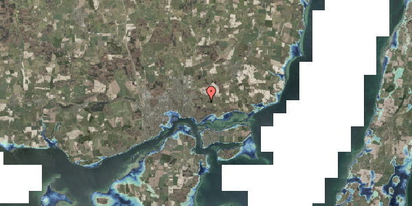 Stomflod og havvand på Egenappevej 64, 5700 Svendborg