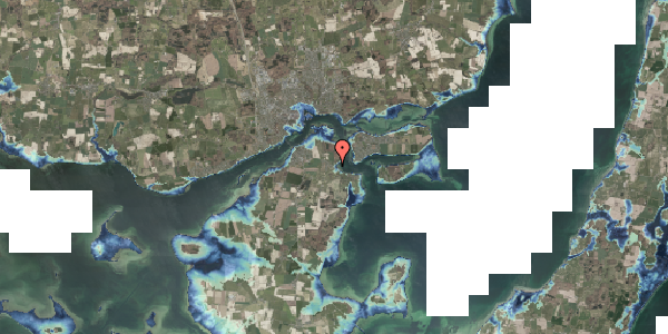 Stomflod og havvand på Eskærvej 4, 5700 Svendborg