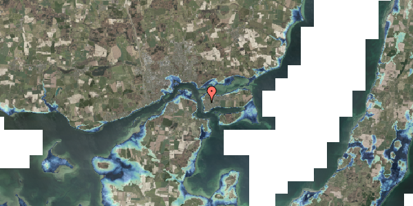 Stomflod og havvand på Hyldebærvænget 4, 5700 Svendborg