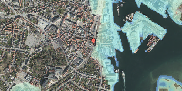 Stomflod og havvand på Jernbanegade 12, 2. 3, 5700 Svendborg