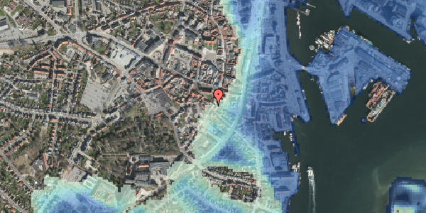 Stomflod og havvand på Korsgade 12, 2. , 5700 Svendborg