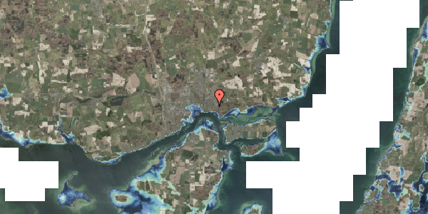 Stomflod og havvand på Morelvænget 3, 5700 Svendborg