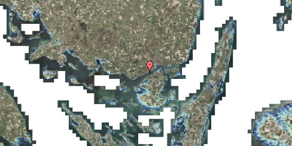 Stomflod og havvand på P Clausens Vej 2, 5700 Svendborg