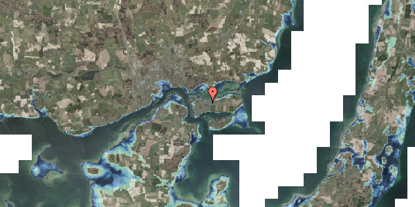 Stomflod og havvand på Smedestræde 4, 5700 Svendborg