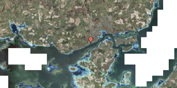 Stomflod og havvand på Sætting Strandvej 7, 5700 Svendborg
