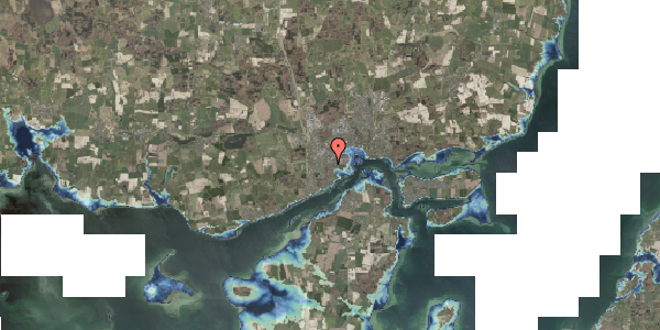 Stomflod og havvand på Søkildevej 33, 5700 Svendborg