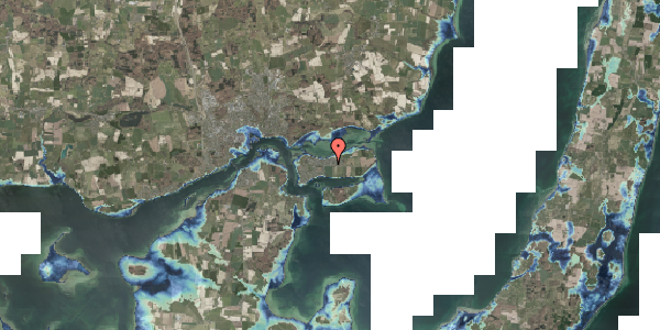 Stomflod og havvand på Søndervang 17, 5700 Svendborg
