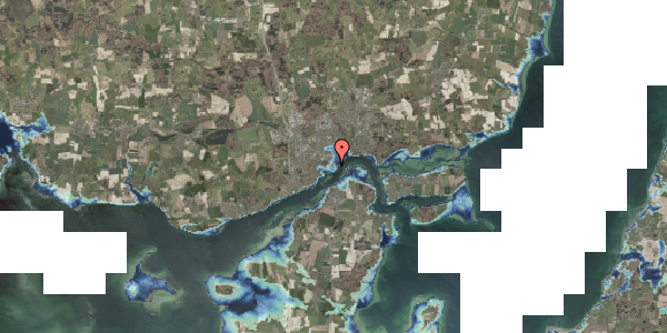 Stomflod og havvand på Valdemarsgade 5, 5700 Svendborg