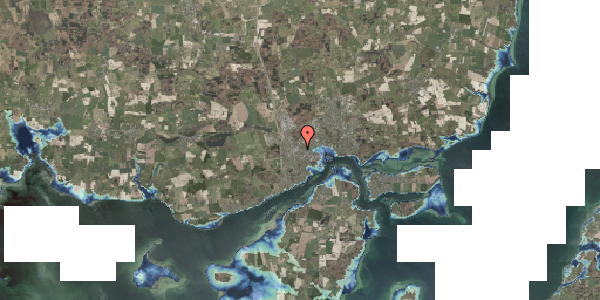 Stomflod og havvand på Vestergade 135, 5700 Svendborg