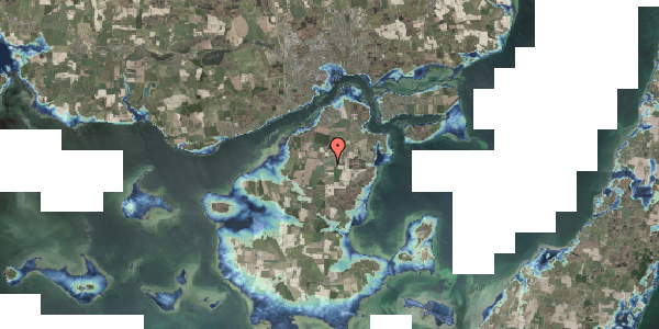 Stomflod og havvand på Vievænget 17, 5700 Svendborg