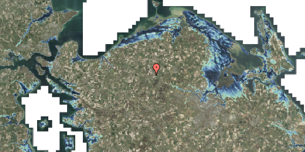 Stomflod og havvand på Lindebjerg 51, 5474 Veflinge