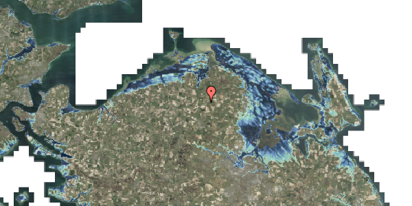 Stomflod og havvand på Rostrupvej 8, 5485 Skamby