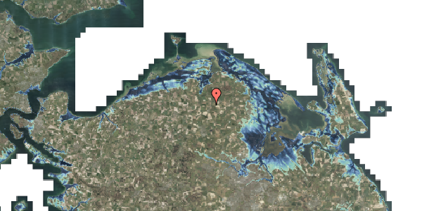 Stomflod og havvand på Stationsvej 5, 5485 Skamby