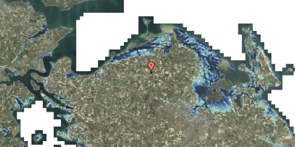 Stomflod og havvand på Østergade 7, 5471 Søndersø