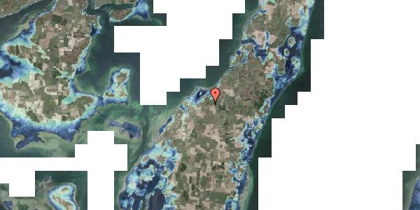 Stomflod og havvand på Klavsebøllevej 8, 5953 Tranekær