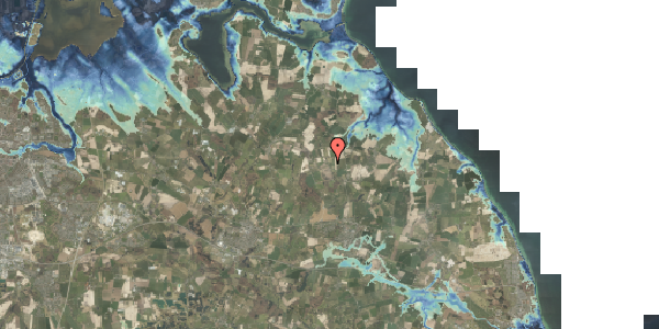 Stomflod og havvand på Hannesborgvej 86, 5540 Ullerslev