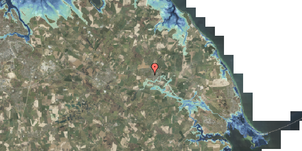 Stomflod og havvand på Kløvervej 13, 5540 Ullerslev