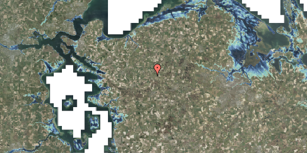 Stomflod og havvand på Lupinvej 23, 5560 Aarup