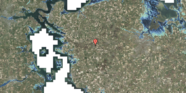 Stomflod og havvand på Vestergade 19, 5560 Aarup
