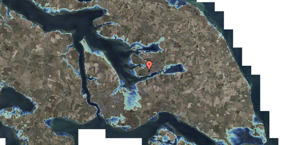Stomflod og havvand på Osbæk Ege 11, 6440 Augustenborg