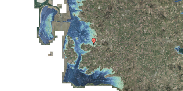 Stomflod og havvand på Borgvej 8, 6261 Bredebro