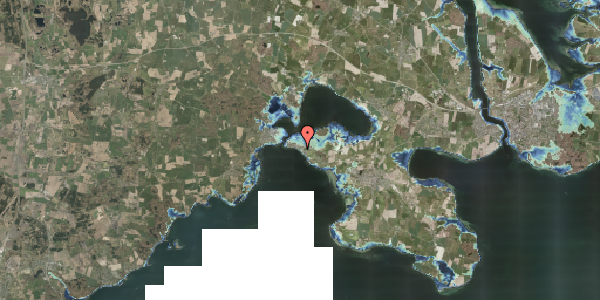 Stomflod og havvand på Fjordvej 14, 6320 Egernsund