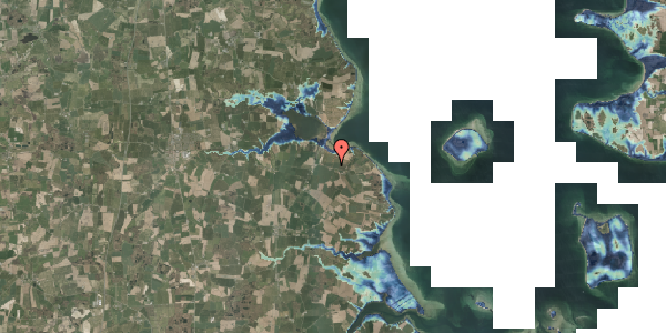 Stomflod og havvand på Kystvejen 25, 6100 Haderslev