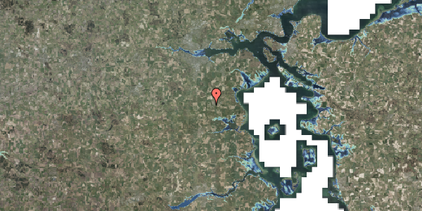 Stomflod og havvand på Åstorpvej 56, 6093 Sjølund