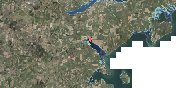 Stomflod og havvand på Diernæsvej 12, 6100 Haderslev