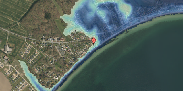 Stomflod og havvand på Kelstrup Kystvej 28A, 6100 Haderslev