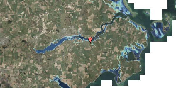 Stomflod og havvand på Lindøvej 75, 6100 Haderslev