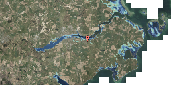 Stomflod og havvand på Lindøvej 19, 6100 Haderslev