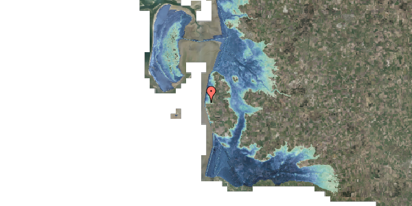Stomflod og havvand på Vestkystvej 1, 6280 Højer