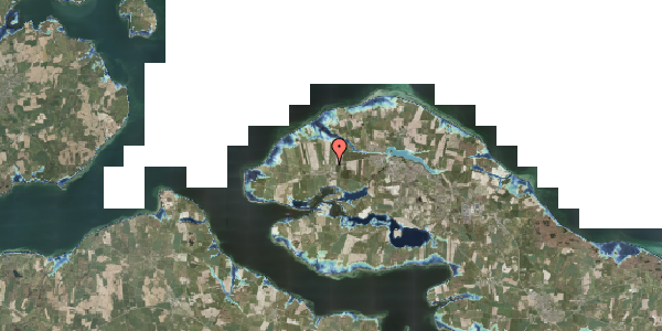 Stomflod og havvand på Baunbjergvej 11, 6430 Nordborg