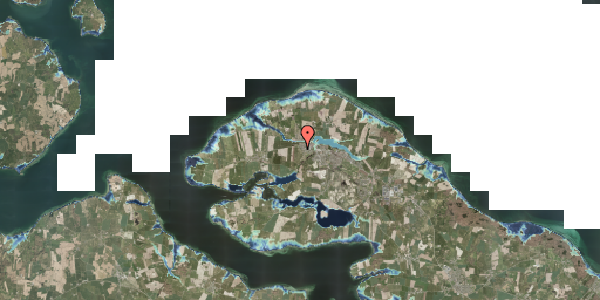 Stomflod og havvand på Elmbjergvej 1, 6430 Nordborg