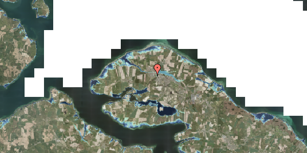 Stomflod og havvand på Fribjerg 14, 6430 Nordborg