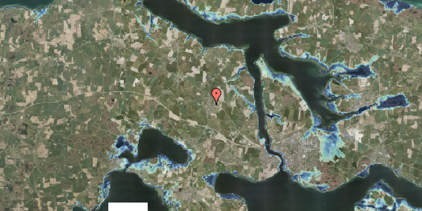 Stomflod og havvand på Elmevej 1, 6400 Sønderborg