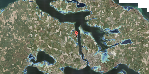Stomflod og havvand på Nydamvej 74, 6400 Sønderborg