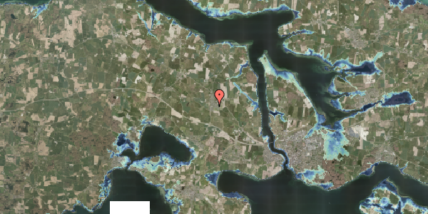 Stomflod og havvand på Gl. Landevej 12, 6400 Sønderborg
